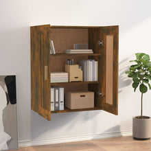 Laden Sie das Bild in den Galerie-Viewer, Pensile Rovere Fumo 69,5x32,5x90 cm in Legno Multistrato