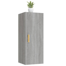 Load image into Gallery viewer, Armadietto a Muro Grigio Sonoma 34,5x34x90 cm Legno Multistrato