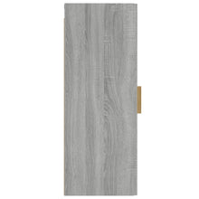 Load image into Gallery viewer, Armadietto a Muro Grigio Sonoma 34,5x34x90 cm Legno Multistrato