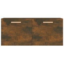 Load image into Gallery viewer, Mobile Parete Rovere Fumo 80x35x36,5 cm in Legno Multistrato