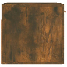 Load image into Gallery viewer, Mobile Parete Rovere Fumo 80x35x36,5 cm in Legno Multistrato