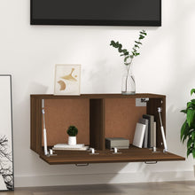 Load image into Gallery viewer, Mobile a Parete Rovere Marrone 80x36,5x35 cm Legno Multistrato