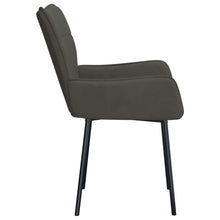 Carica l&#39;immagine nel visualizzatore di Gallery, Sedie da Pranzo 2 pz Grigio Scuro in Velluto