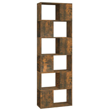 Charger l&#39;image dans la galerie, Libreria/Divisorio Rovere Fumo 60x24x186 cm