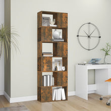 Charger l&#39;image dans la galerie, Libreria/Divisorio Rovere Fumo 60x24x186 cm