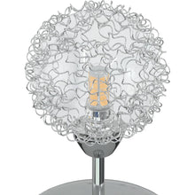 Load image into Gallery viewer, Lampada da Soffitto con Paralumi in Rete per 5 Luci LED G9