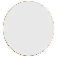 Indlæs billede til gallerivisning Specchio da Parete Dorato Ø 60 cm Rotondo