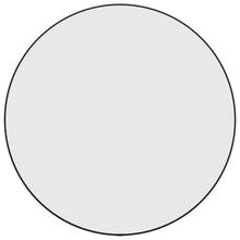 Carica l&#39;immagine nel visualizzatore di Gallery, Specchio da Parete Nero Ø 60 cm Rotondo