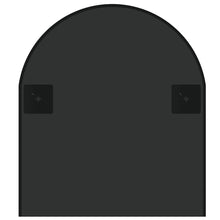 Carica l&#39;immagine nel visualizzatore di Gallery, Specchio da Parete Nero 100x45 cm Ovale