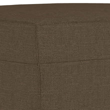 Load image into Gallery viewer, Panca Ottomana Marrone 100x35x41 cm in Tessuto