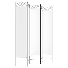 Load image into Gallery viewer, Divisorio a 5 Pannelli Bianco 200x220 cm Tessuto