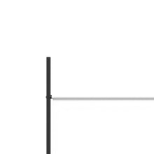 Carica l&#39;immagine nel visualizzatore di Gallery, Separè 3 Pannelli bianco 150x200 cm in Tessuto e ferro