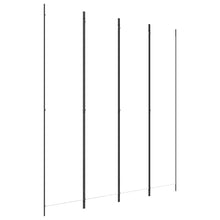 Load image into Gallery viewer, Separè 4 Pannelli Bianco 200x220 cm Tessuto e ferro