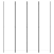 Load image into Gallery viewer, Separè 4 Pannelli Bianco 200x220 cm Tessuto e ferro