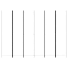 Load image into Gallery viewer, Separè 4 Pannelli Bianco 300x220 cm Tessuto e ferro
