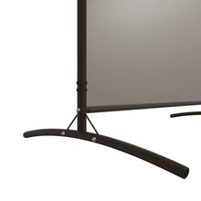 Load image into Gallery viewer, Divisorio a 3 Pannelli Antracite 525x180 cm in Tessuto e ferro