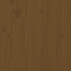 Comodini 2 pz Ambra 40x40x75 cm in Legno Massello di Pino