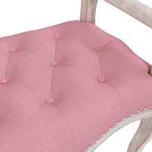 Load image into Gallery viewer, Panca Ottomana Rosa 110x45x60 cm in Velluto