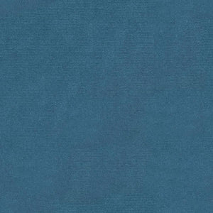 Ottomana con Vano Contenitore 110x45x49 cm in Velluto Blu