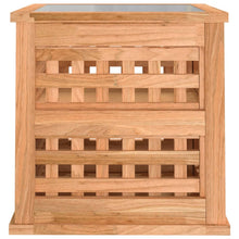 Carica l&#39;immagine nel visualizzatore di Gallery, Comodini 2 pz 34x34x34 cm in Legno Massello di Noce