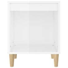 Laden Sie das Bild in den Galerie-Viewer, Comodini 2 pz in Bianco Lucido 40x35x50 cm