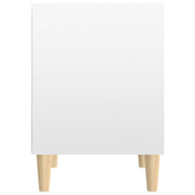 Laden Sie das Bild in den Galerie-Viewer, Comodini 2 pz in Bianco Lucido 40x35x50 cm