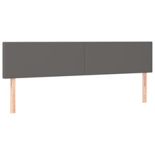 Load image into Gallery viewer, Letto Matrimoniale (con Materasso) Grigio 200x200 cm in Similpelle