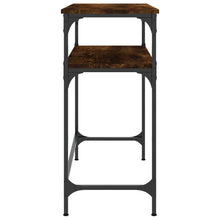 Carica l&#39;immagine nel visualizzatore di Gallery, Mobiletto Consolle Rovere Fumo 75x35,5x75cm in Legno Multistrato