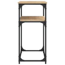 Carica l&#39;immagine nel visualizzatore di Gallery, Mobiletto Consolle Rovere Sonoma 100x35,5x75cm Legno Multistrato