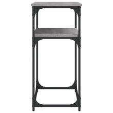 Carica l&#39;immagine nel visualizzatore di Gallery, Mobiletto Consolle Grigio Sonoma 100x35,5x75cm Legno Multistrato