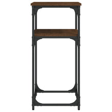 Carica l&#39;immagine nel visualizzatore di Gallery, Mobiletto Consolle Rovere Marrone 75x35,5x75cm Legno Multistrato