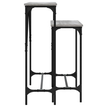 Carica l&#39;immagine nel visualizzatore di Gallery, Tavolini Consolle 2 pz Grigio Sonoma in Legno Multistrato