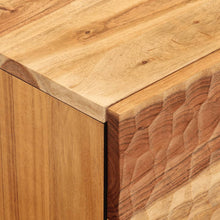 Laden Sie das Bild in den Galerie-Viewer, Comodini 2pz con Anta 40x33x46 cm in Legno Massello di Acacia