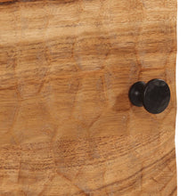 Laden Sie das Bild in den Galerie-Viewer, Comodini 2pz con Anta 40x33x46 cm in Legno Massello di Acacia