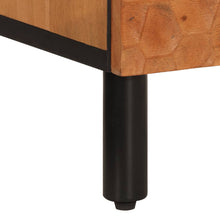 Laden Sie das Bild in den Galerie-Viewer, Comodini 2pz con Anta 40x33x46 cm in Legno Massello di Acacia