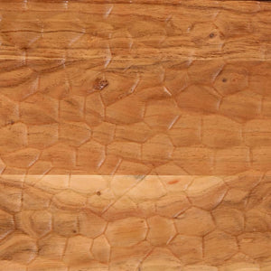 Comodini 2pz con 1 cassetto 40x33x46 cm in Legno Massello di Acacia