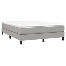 Carica l&#39;immagine nel visualizzatore di Gallery, Letto Matrimoniale (con Materasso) Grigio Chiaro160x200 cm Tessuto