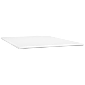 Letto Matrimoniale (con Materasso) Grigio Chiaro160x200 cm Tessuto