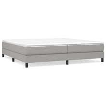 Carica l&#39;immagine nel visualizzatore di Gallery, Letto Matrimoniale (con Materasso) Grigio Chiaro 200x200cm Tessuto