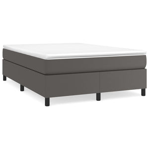 Letto Matrimoniale (con Materasso) Grigio 180x200 cm in Similpelle
