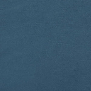 Letto Matrimoniale (con Materasso) Blu Scuro 200x200 cm in Velluto