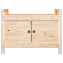 Load image into Gallery viewer, Panca 2 Ante 80x40x60 cm in Legno Massello di Pino