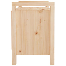 Load image into Gallery viewer, Panca 2 Ante 80x40x60 cm in Legno Massello di Pino