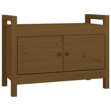 Load image into Gallery viewer, Panca da Ingresso Ambra 80x40x60 cm in Legno Massello di Pino