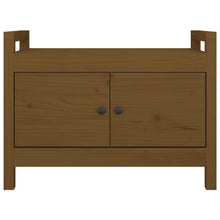 Load image into Gallery viewer, Panca da Ingresso Ambra 80x40x60 cm in Legno Massello di Pino