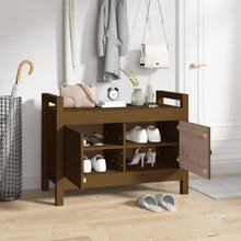 Load image into Gallery viewer, Panca da Ingresso Ambra 80x40x60 cm in Legno Massello di Pino