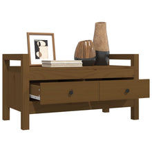 Load image into Gallery viewer, Panca da Ingresso Ambra 80x40x43 cm in Legno Massello di Pino