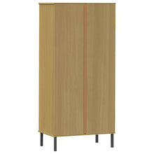Carica l&#39;immagine nel visualizzatore di Gallery, Libreria con 2 Cassetti Marrone 60x35x128,5 cm Legno Massello
