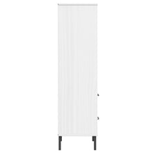 Carica l&#39;immagine nel visualizzatore di Gallery, Libreria con 2 Cassetti Bianco 60x35x128,5 cm Legno Massello