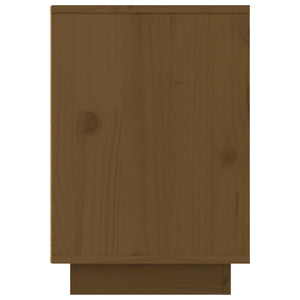 Comodini 2 pz ambra 50x34x50 cm in Legno Massello di Pino